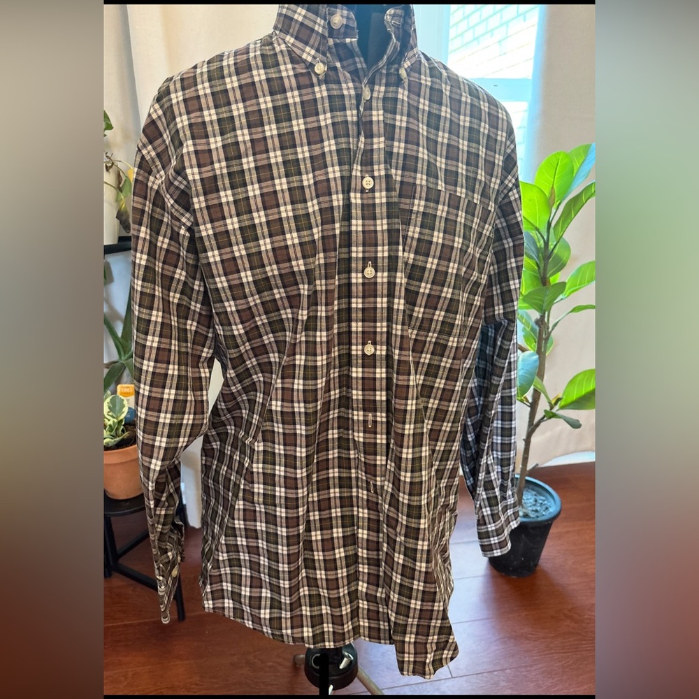 Jos. A. Bank Multicolor Plaid Button-Down Shirt